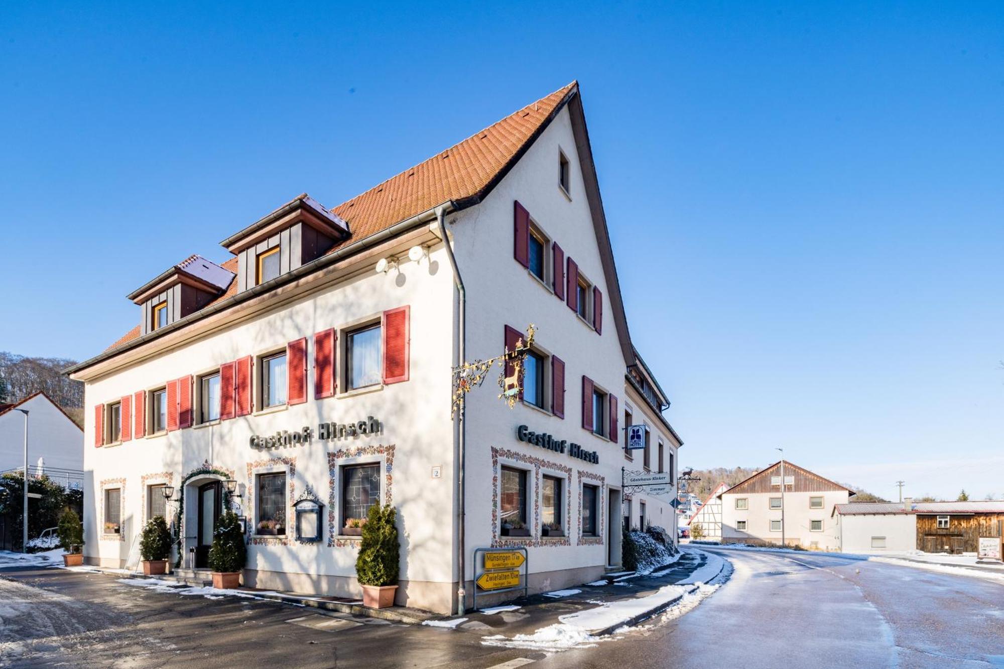 Flair Hotel Gasthof Zum Hirsch Hayingen Экстерьер фото