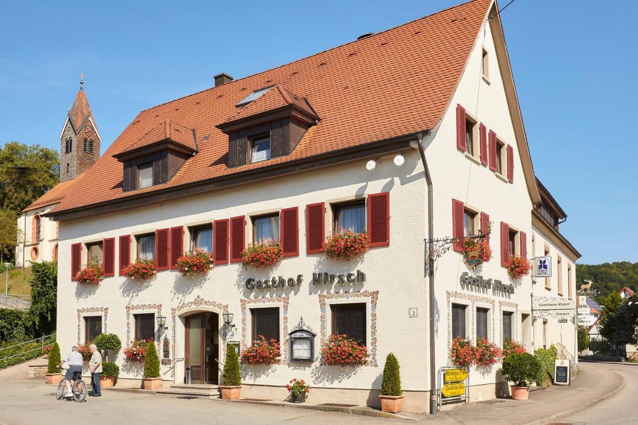 Flair Hotel Gasthof Zum Hirsch Hayingen Экстерьер фото